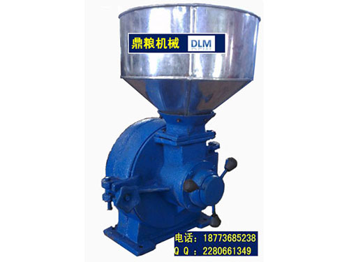 30型磨片式粉碎機(jī)、磨粉機(jī)磨粉機(jī)，磨片式，產(chǎn)量達(dá)1000公斤時(shí),粗細(xì)可調(diào)
